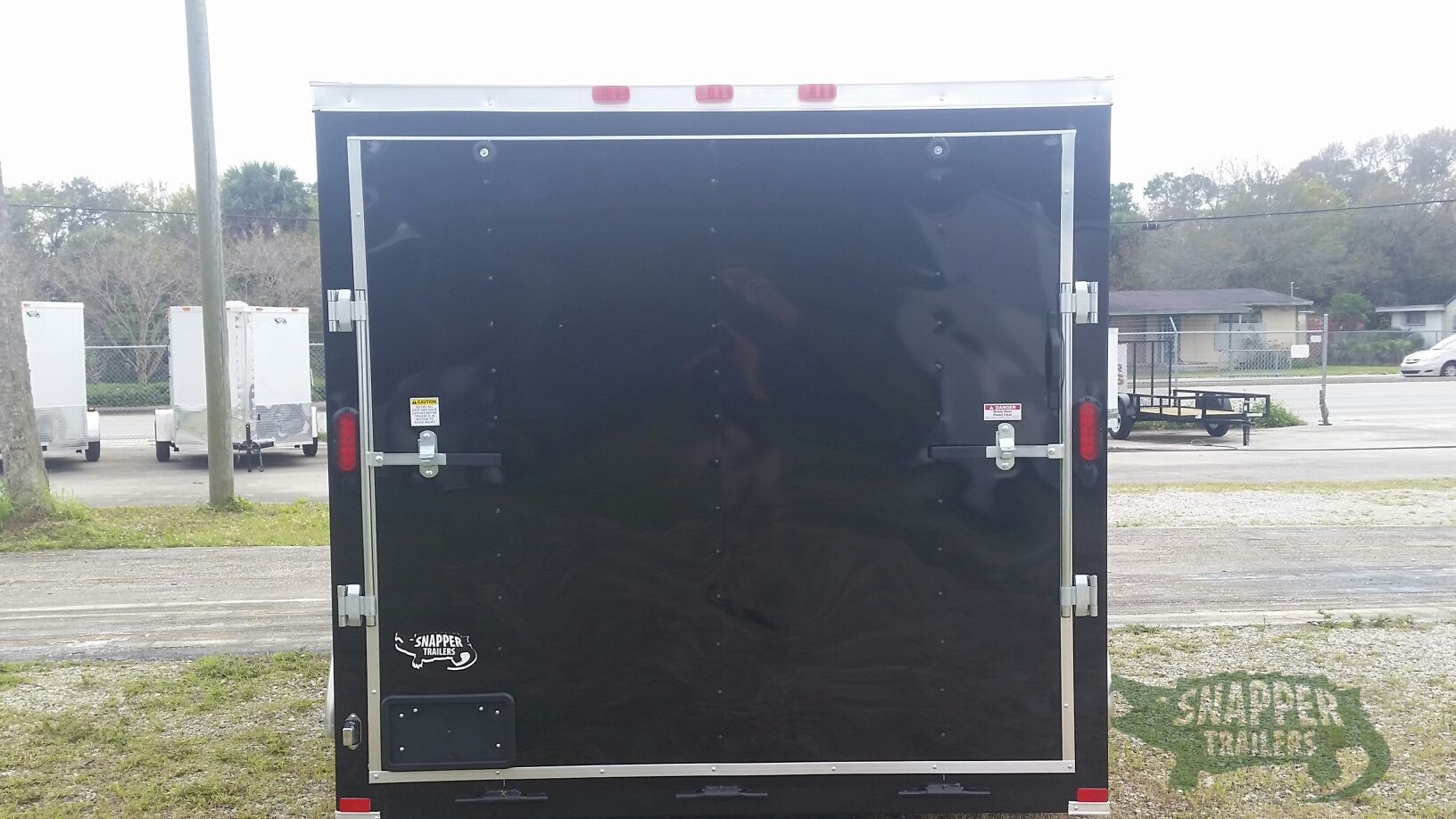 Freedom Trailers 7x14 TA Trailer - Black, Ramp, Side Door, Extra Height - Image 7