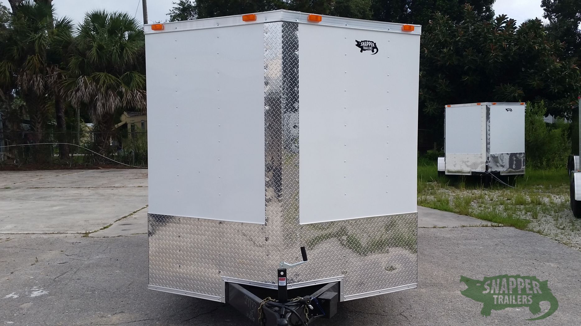 Freedom Trailers 7x18 TA Trailer - White, Ramp, Side Door, Extra Height - Image 13