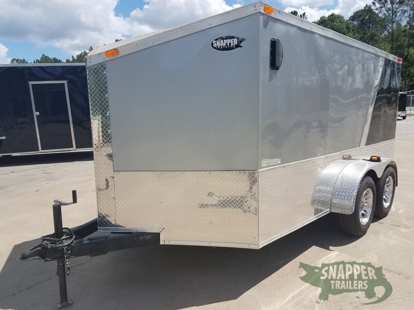 South Georgia Cargo 7x12 TA Trailer - SilverBlack, Torsion Axles, E-Track, Reduced Height, Additional Options - Image 2