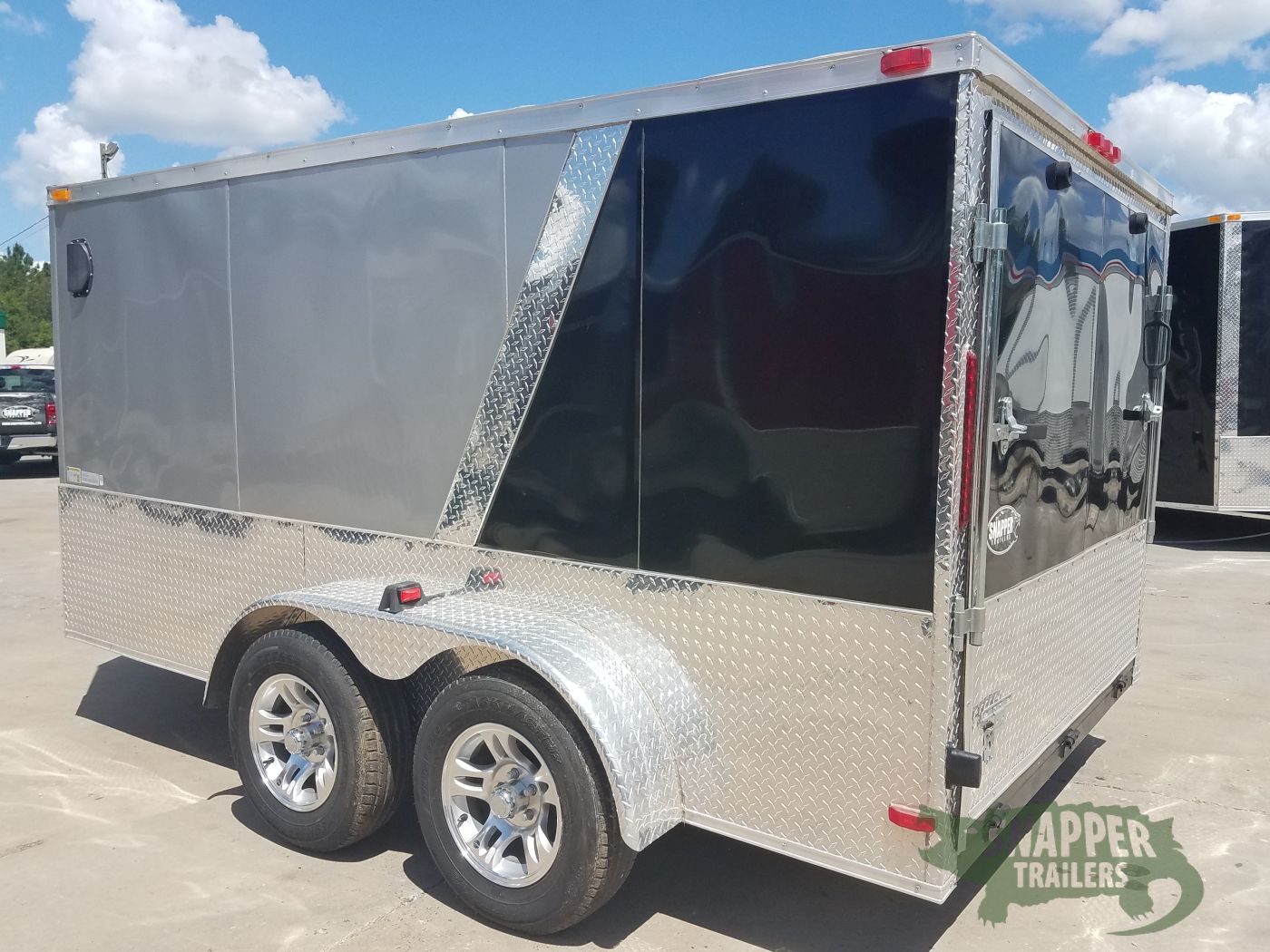 South Georgia Cargo 7x12 TA Trailer - SilverBlack, Torsion Axles, E-Track, Reduced Height, Additional Options - Image 8