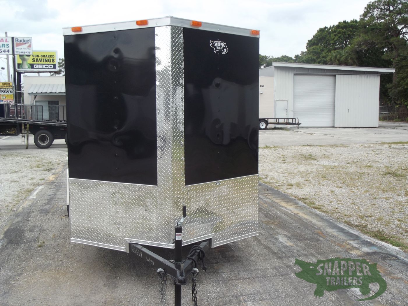 Freedom Trailers 6x12 SA Trailer - Black, Ramp, Side Door, Extra Height - Image 13