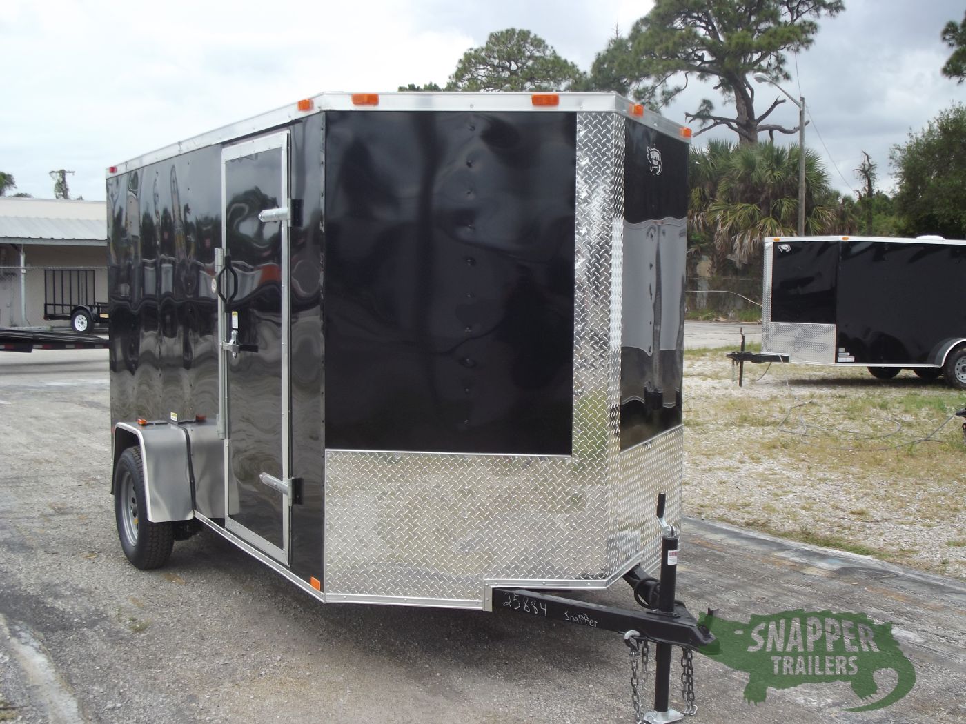 Freedom Trailers 6x12 SA Trailer - Black, Ramp, Side Door, Extra Height - Image 12