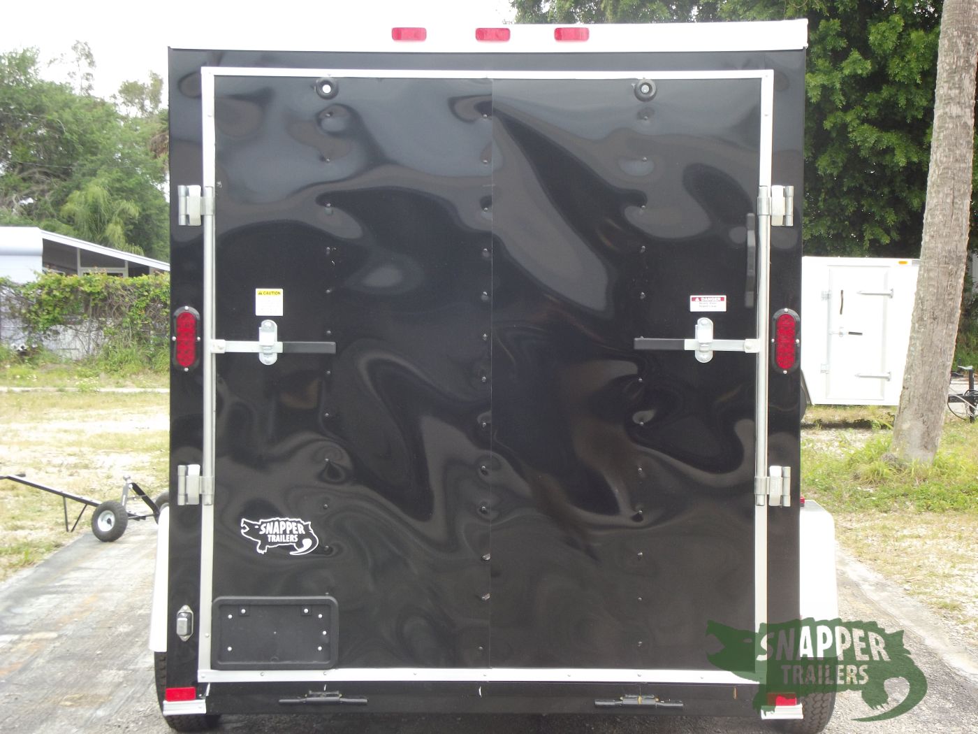 Freedom Trailers 6x12 SA Trailer - Black, Ramp, Side Door, Extra Height - Image 7