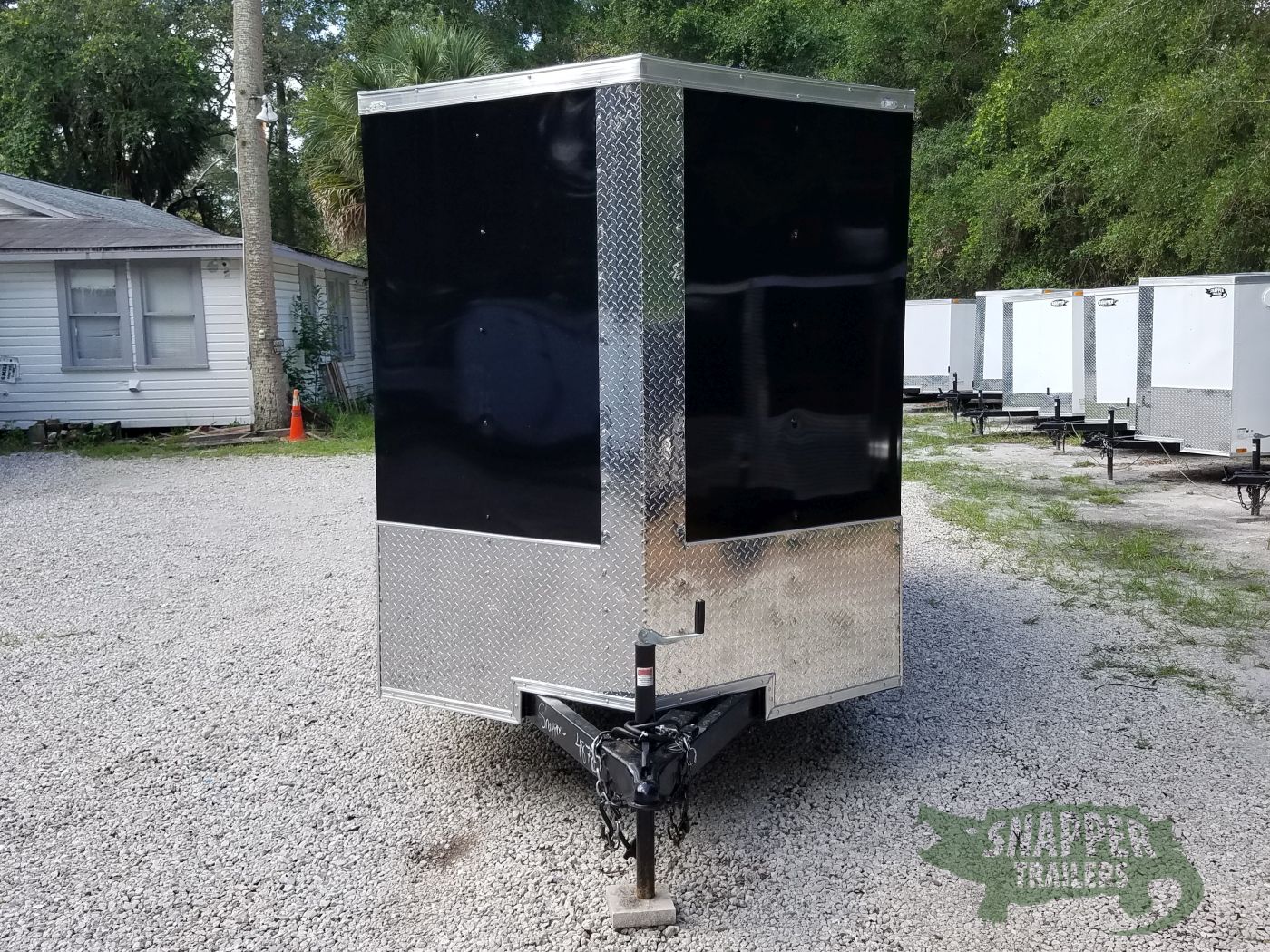 Quality Cargo 6x12 TA Trailer - Black, Ramp, Side Door, Extra Height - Image 17