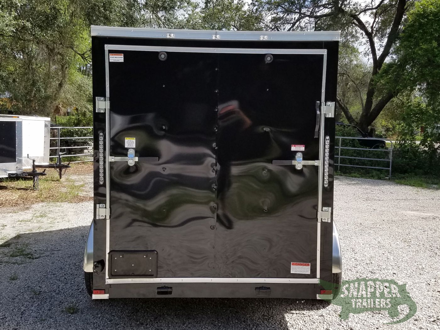 Quality Cargo 6x12 TA Trailer - Black, Ramp, Side Door, Extra Height - Image 9