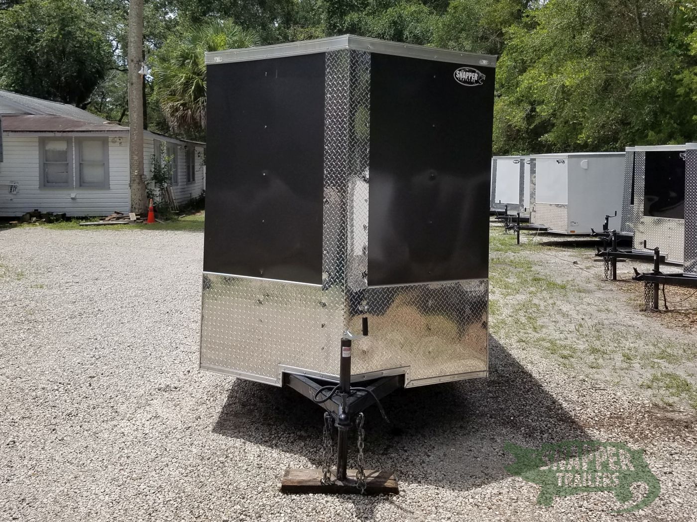 Quality Cargo 6x12 SA Trailer - White, Double Doors, Side Door, Extra Height - Image 17
