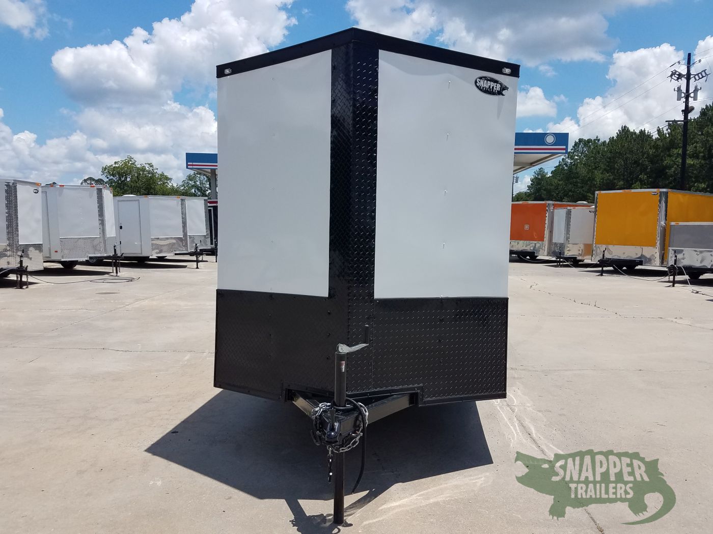 Quality Cargo 6x12 SA Trailer - White, Ramp, Side Door, Extra Height, Blackout Package - Image 10