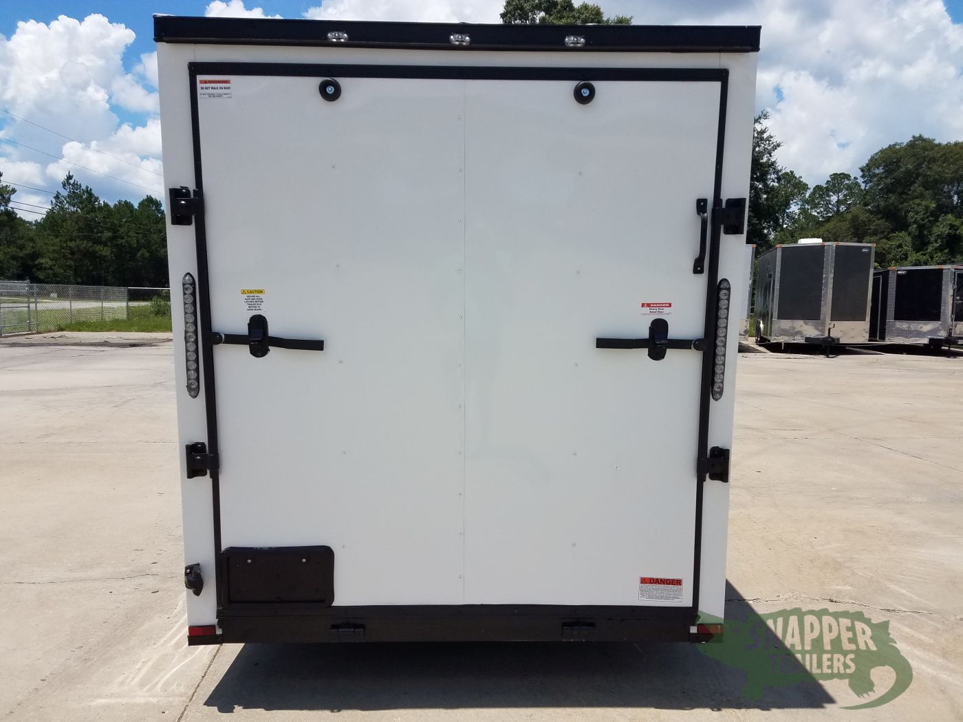 Quality Cargo 6x12 SA Trailer - White, Ramp, Side Door, Extra Height, Blackout Package - Image 6