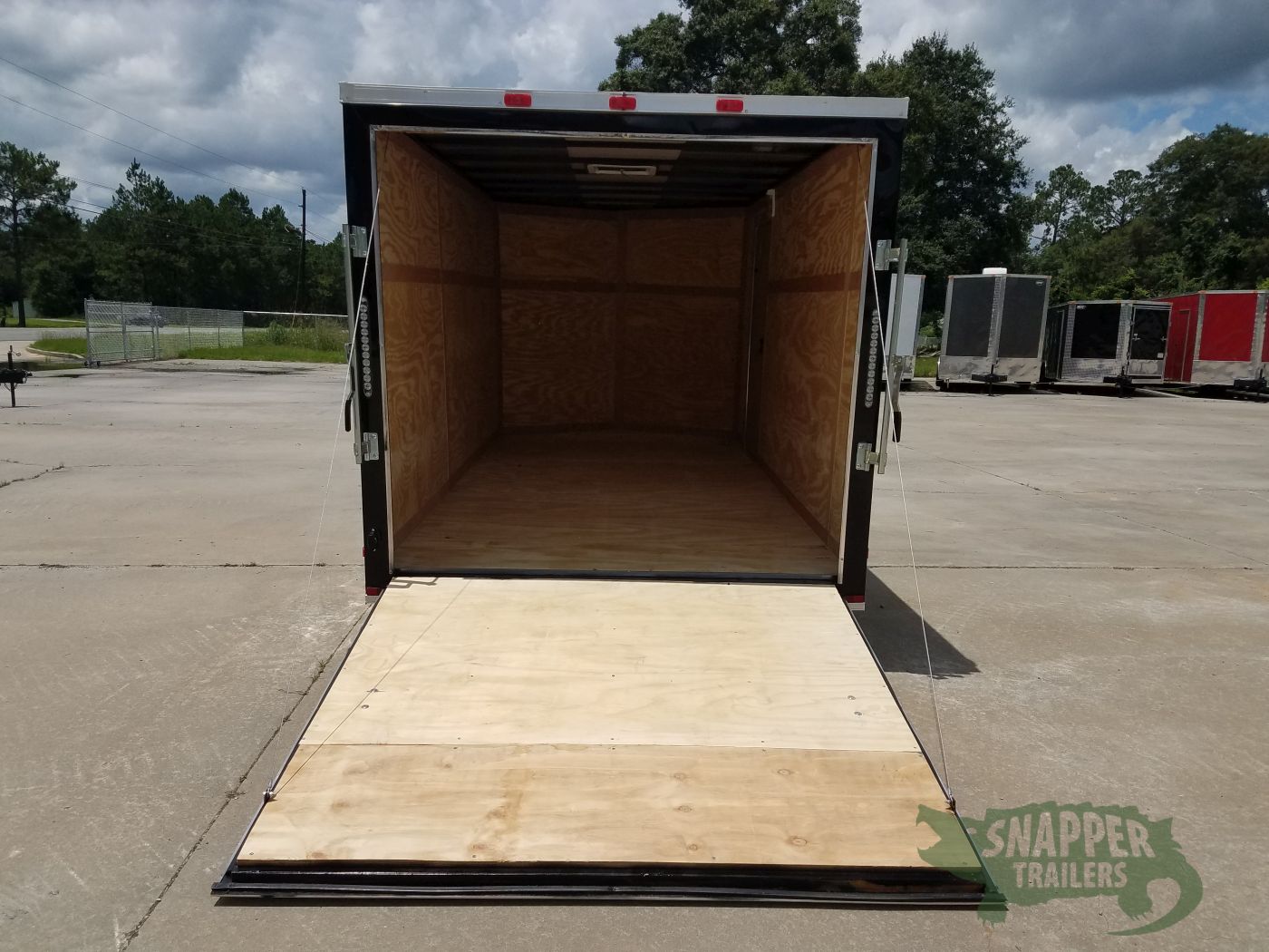 Quality Cargo 7x14 SA Trailer - Black, Ramp, Side Door, Brakes, Extra Height - Image 6