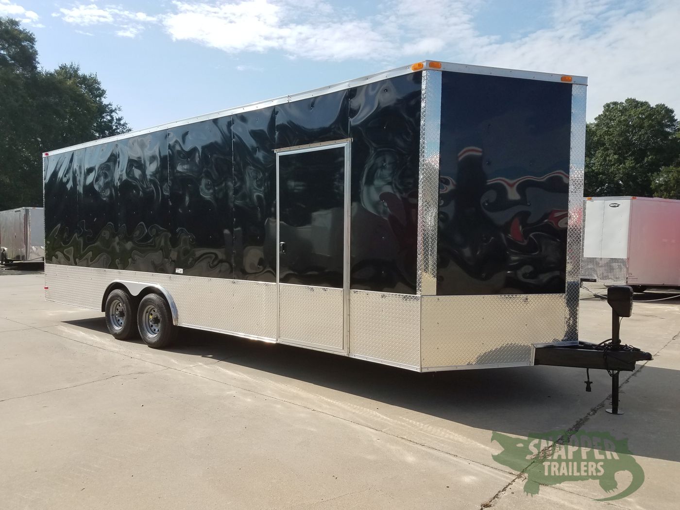 South Georgia Cargo 8.5x24 TA Trailer - Black, Ramp, Side Door, 5K Axles, Extra Height, Customizations - Image 14
