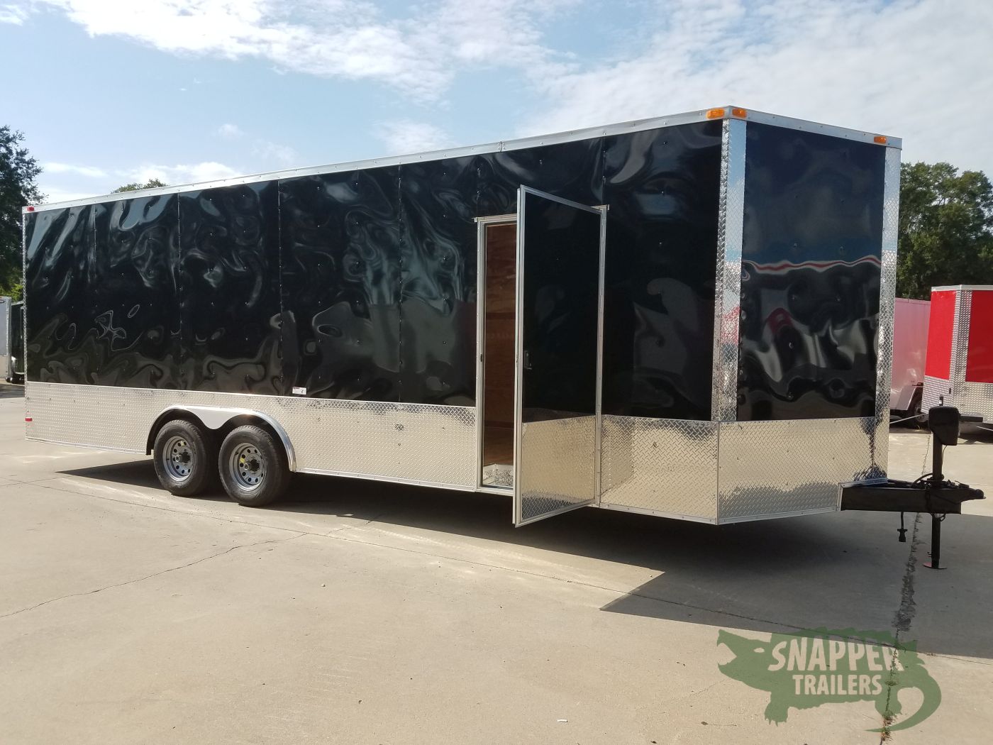 South Georgia Cargo 8.5x24 TA Trailer - Black, Ramp, Side Door, 5K Axles, Extra Height, Customizations - Image 13