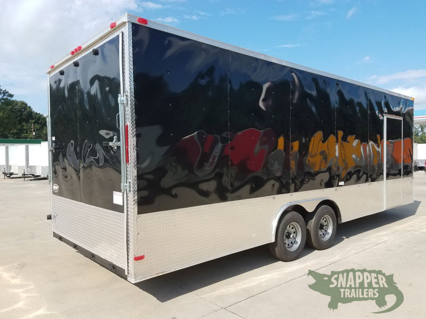 South Georgia Cargo 8.5x24 TA Trailer - Black, Ramp, Side Door, 5K Axles, Extra Height, Customizations - Image 10