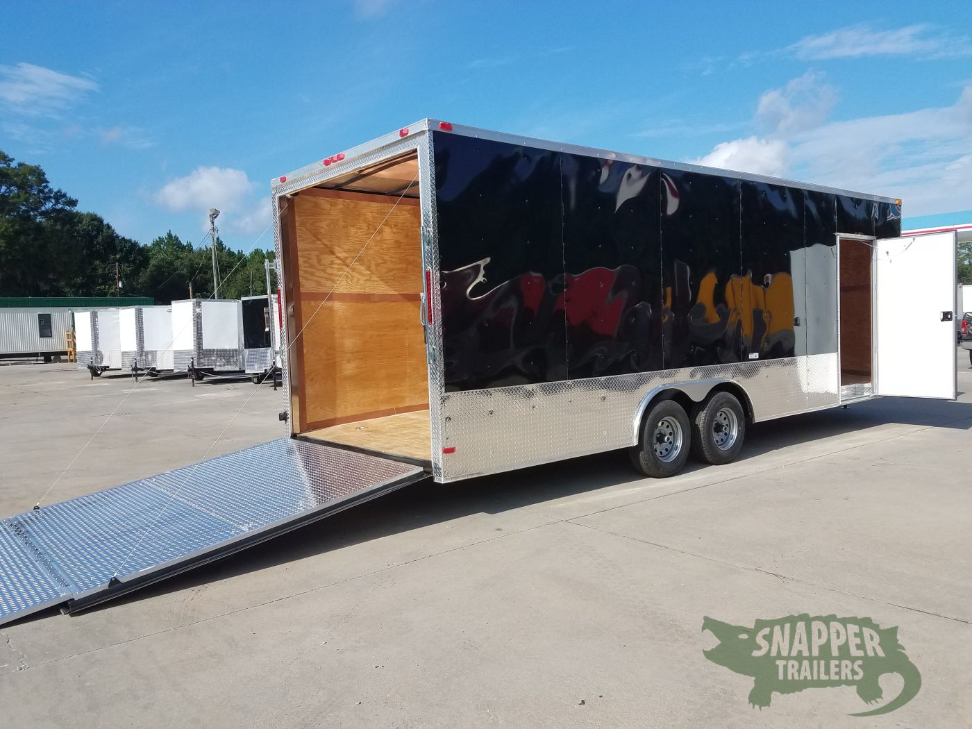 South Georgia Cargo 8.5x24 TA Trailer - Black, Ramp, Side Door, 5K Axles, Extra Height, Customizations - Image 9