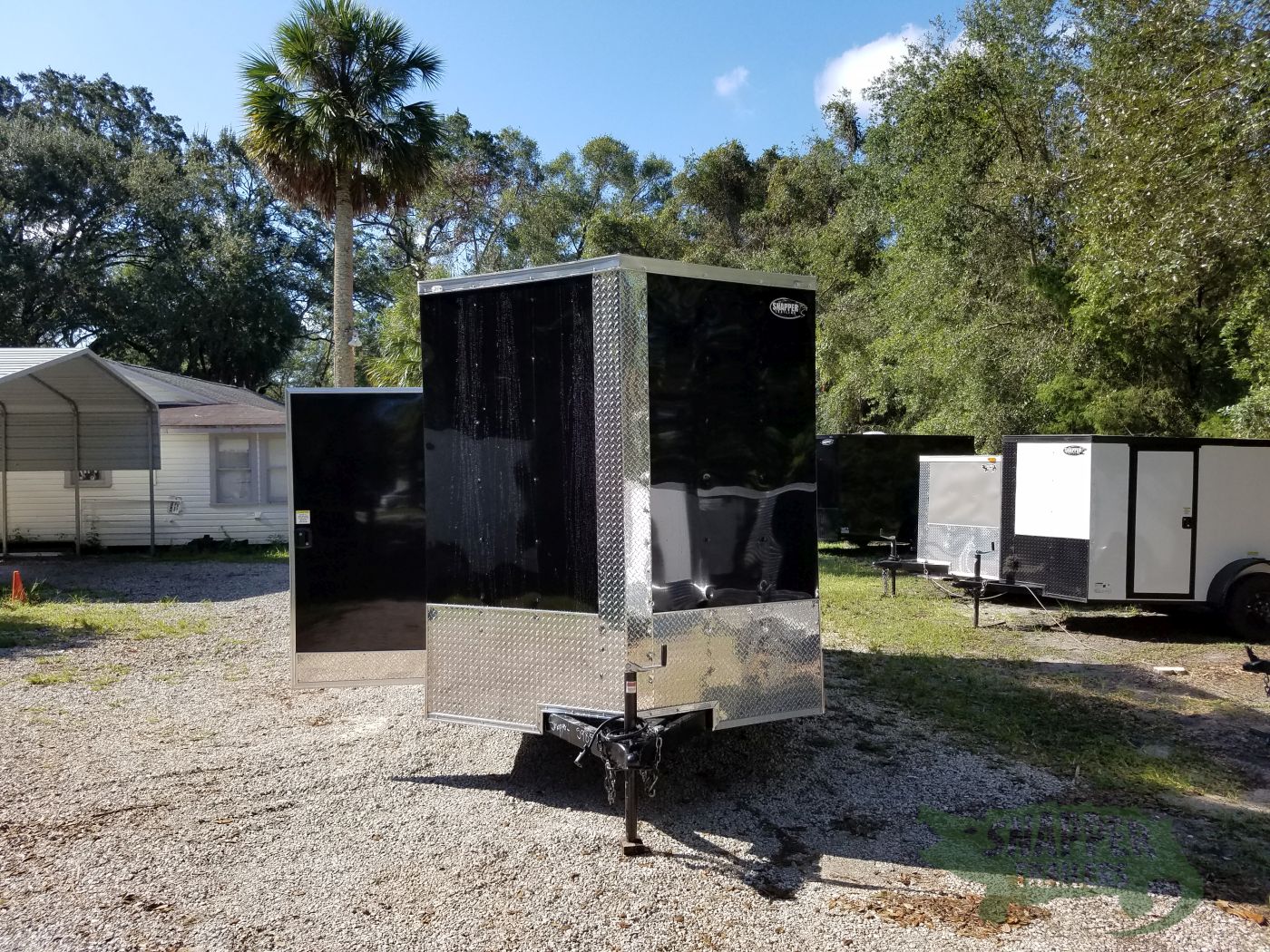 Quality Cargo 7x14 TA Trailer - Black, Ramp, Side Door, Extra Height - Image 11