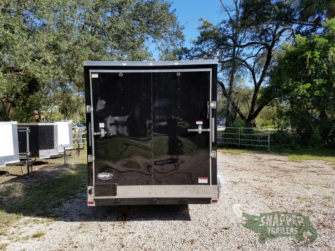 Quality Cargo 7x14 TA Trailer - Black, Ramp, Side Door, Extra Height - Image 5