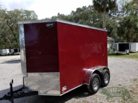 Alternative view of Quality Cargo 6x10 TA Trailer - Brandywine, Ramp, Side Door, Extra Height