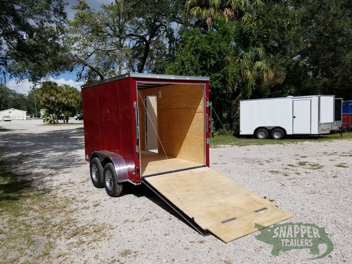 Quality Cargo 6x10 TA Trailer - Brandywine, Ramp, Side Door, Extra Height - Image 3