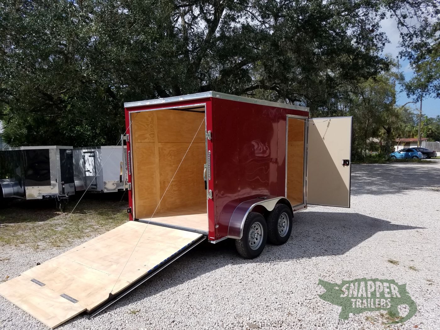 Quality Cargo 6x10 TA Trailer - Brandywine, Ramp, Side Door, Extra Height - Image 7