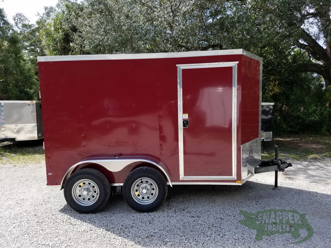 Quality Cargo 6x10 TA Trailer - Brandywine, Ramp, Side Door, Extra Height