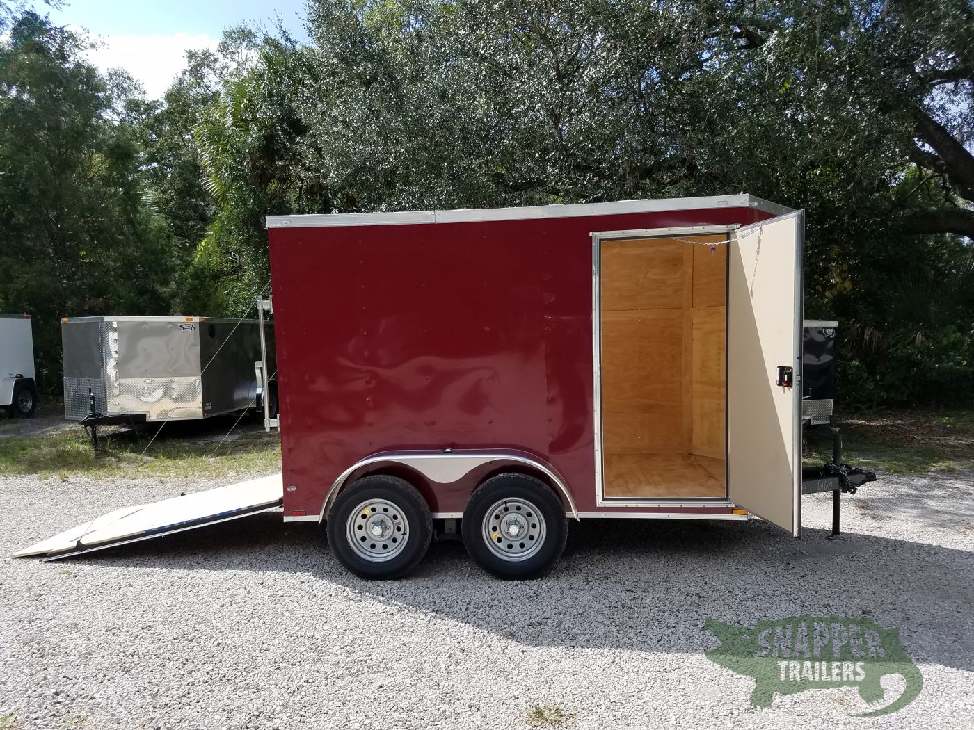 Quality Cargo 6x10 TA Trailer - Brandywine, Ramp, Side Door, Extra Height - Image 9