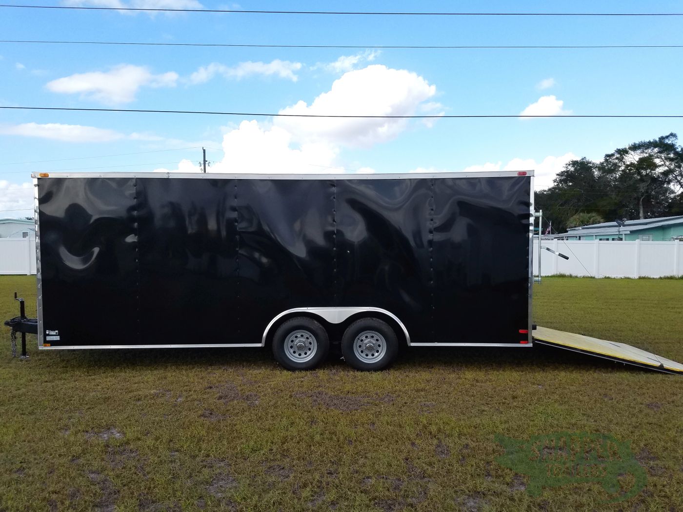 Quality Cargo 8.5x20 TA Trailer - Black, Ramp, 5K Axles, Electrical, Additional Options - Image 3