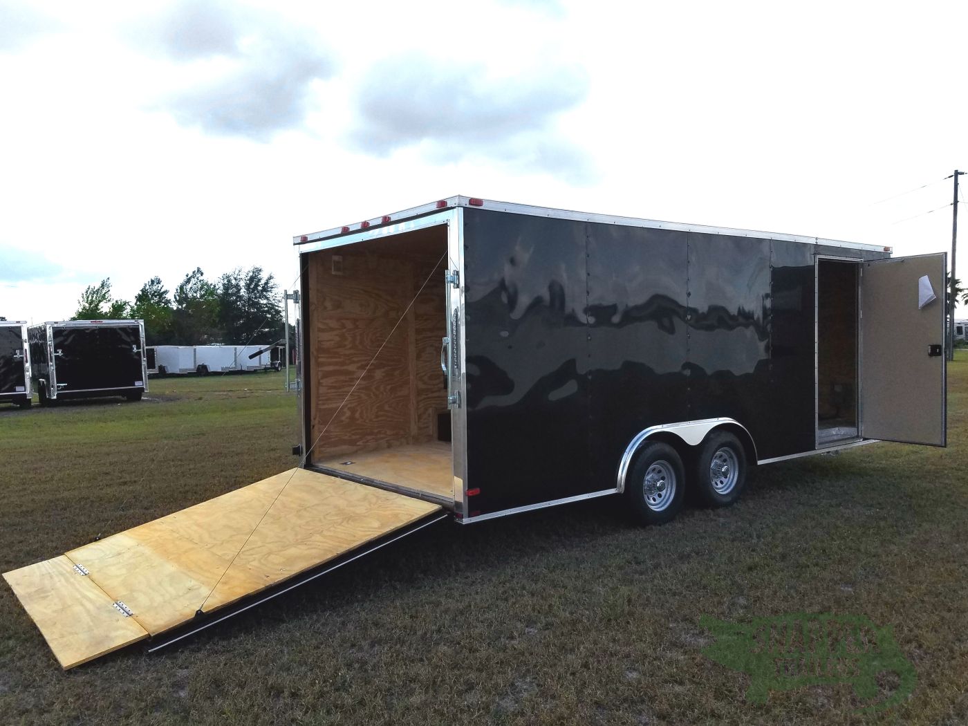 Quality Cargo 8.5x20 TA Trailer - Black, Ramp, 5K Axles, Electrical, Additional Options - Image 9
