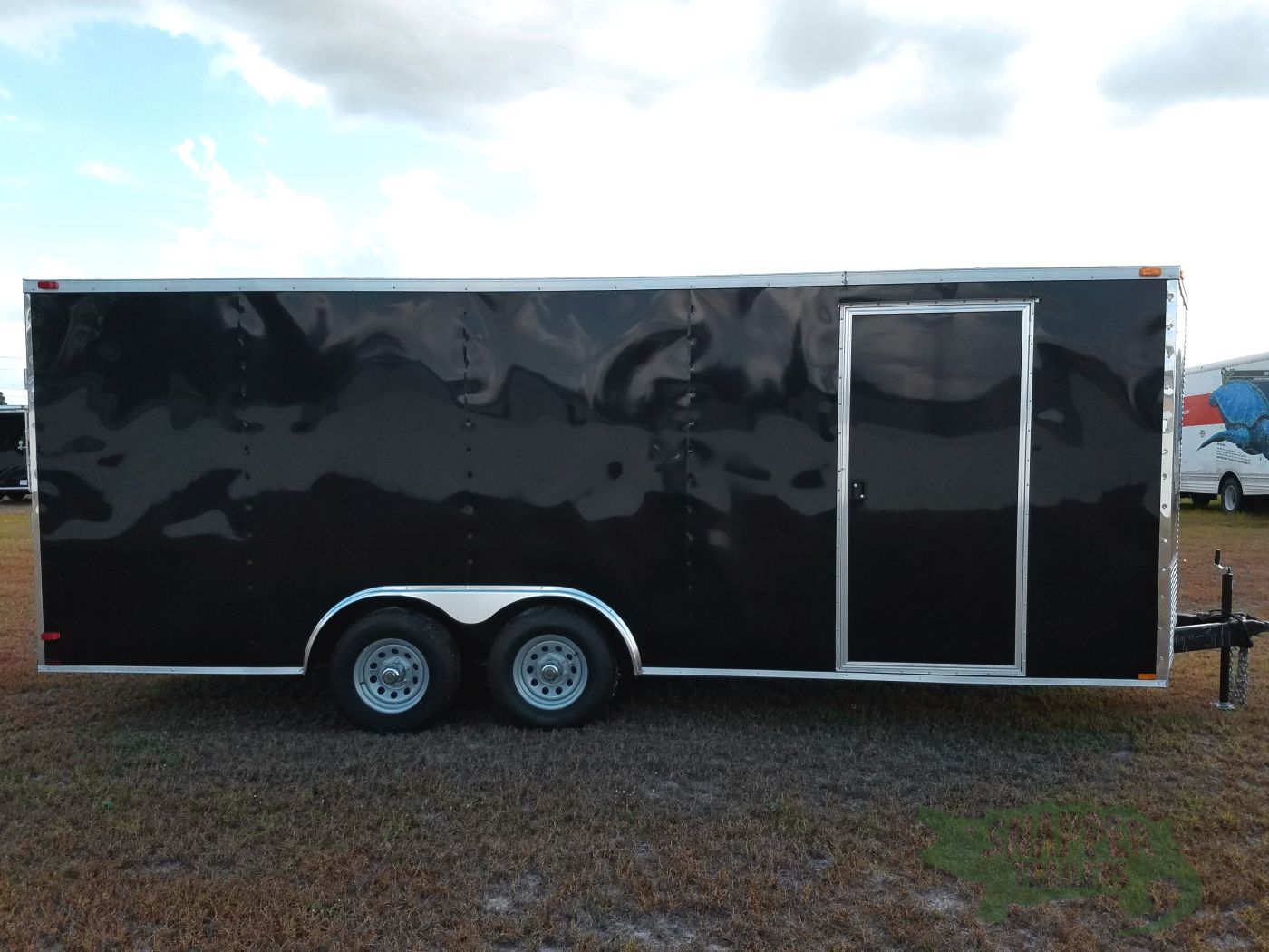 Quality Cargo 8.5x20 TA Trailer - Black, Ramp, 5K Axles, Electrical, Additional Options