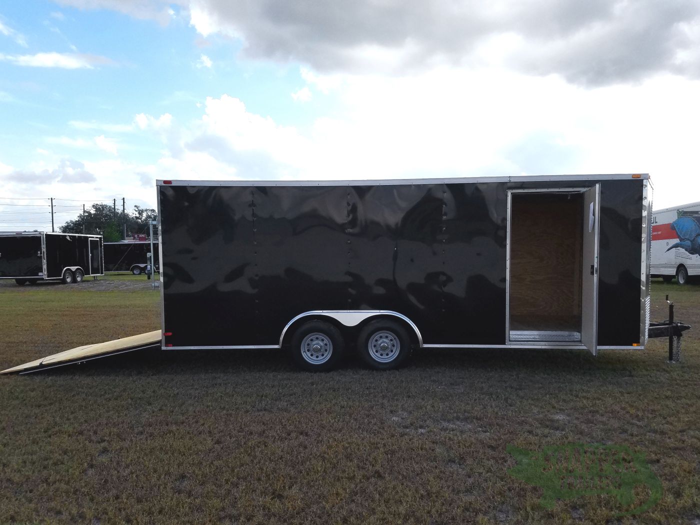 Quality Cargo 8.5x20 TA Trailer - Black, Ramp, 5K Axles, Electrical, Additional Options - Image 11