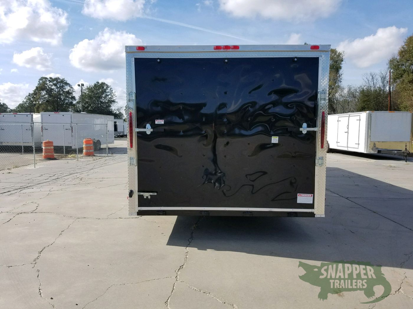South Georgia Cargo 8.5x32 TA Trailer - Black, Ramp, Side Door, D-Rings - Image 14