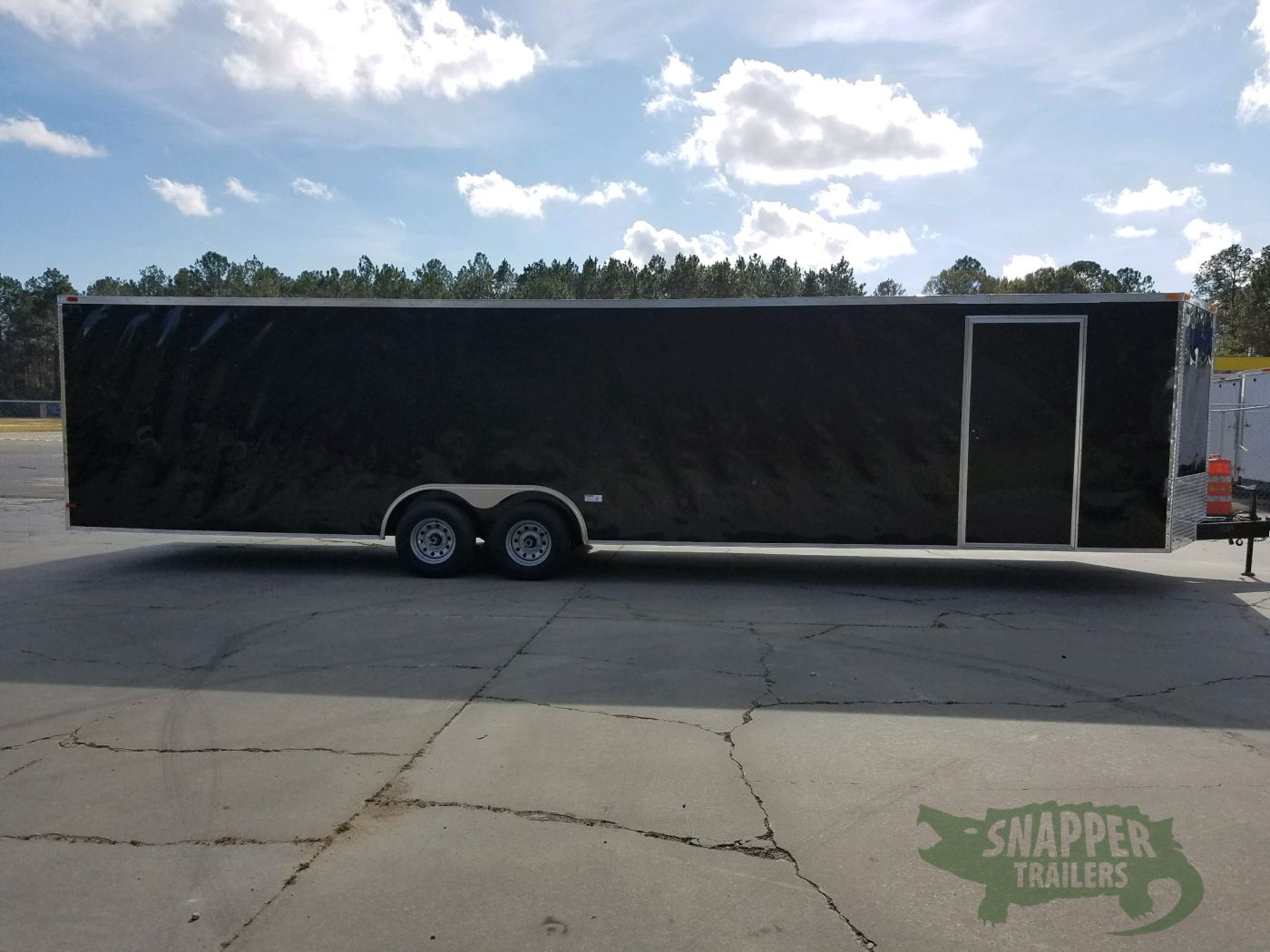 D And D Trailers >> 8 5x32 Ta Trailer Black Ramp Side Door D Rings Snapper Trailers D And D Trailers >> 8 5x32 Ta Trailer Black Ramp Side Door D Rings Snapper Trailers