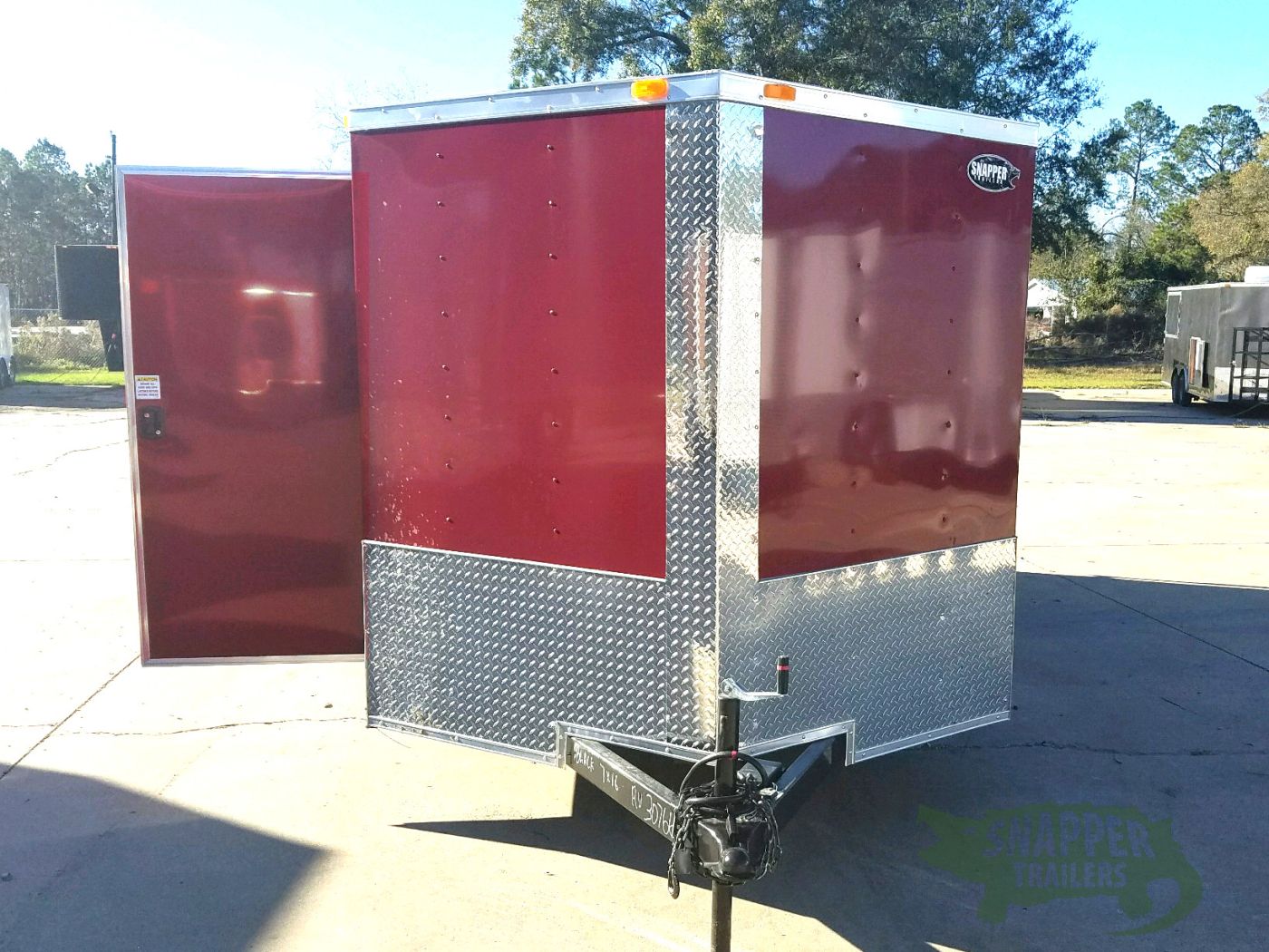 South Georgia Cargo 7x16 TA Trailer - Brandywine, Ramp, Side Door, Split Axles - Image 11