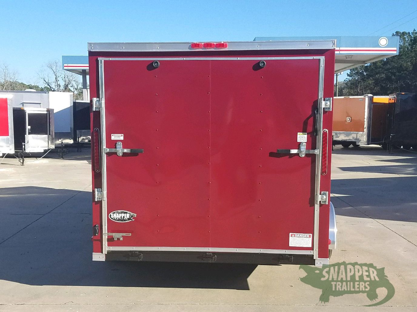 South Georgia Cargo 7x16 TA Trailer - Brandywine, Ramp, Side Door, Split Axles - Image 5