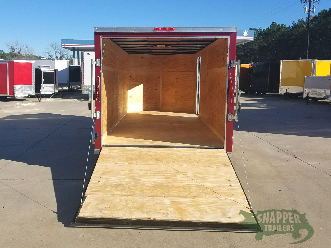 South Georgia Cargo 7x16 TA Trailer - Brandywine, Ramp, Side Door, Split Axles - Image 4