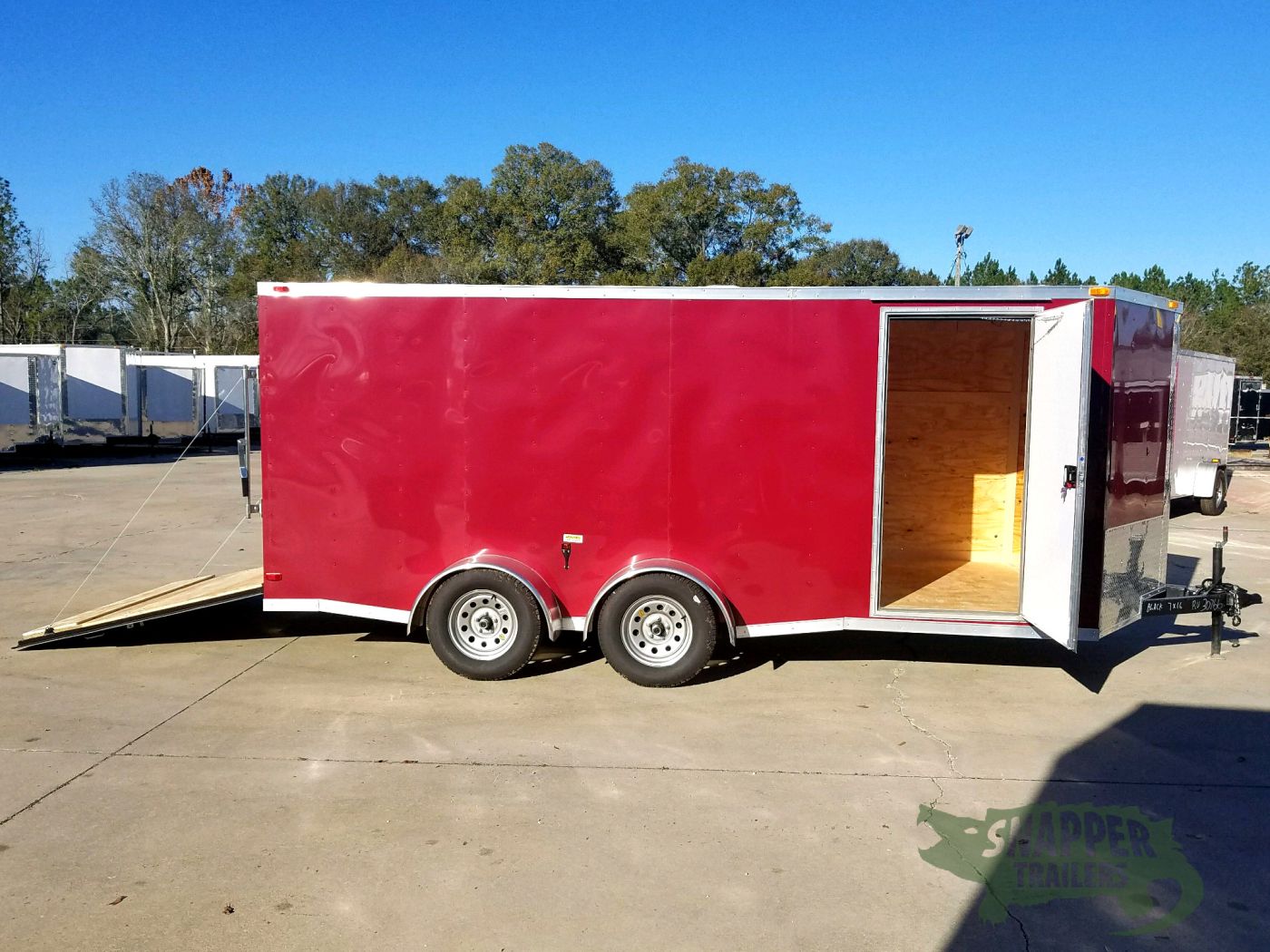 South Georgia Cargo 7x16 TA Trailer - Brandywine, Ramp, Side Door, Split Axles - Image 8