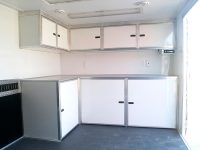 L shape cabinets