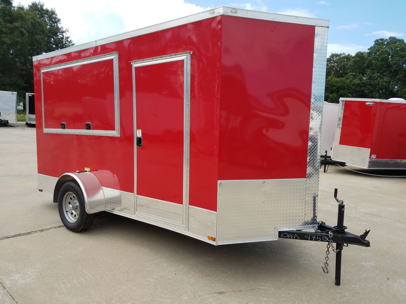 BQ 6x12SAL Red R RV Options 4752 Front Right