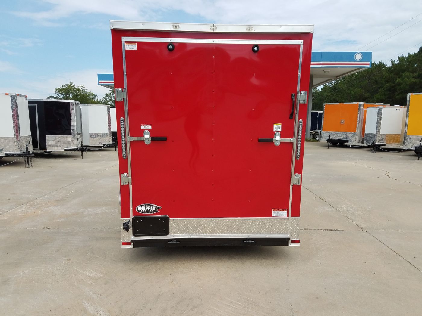 BQ 6x12SAL Red R RV Options 4752 Rear