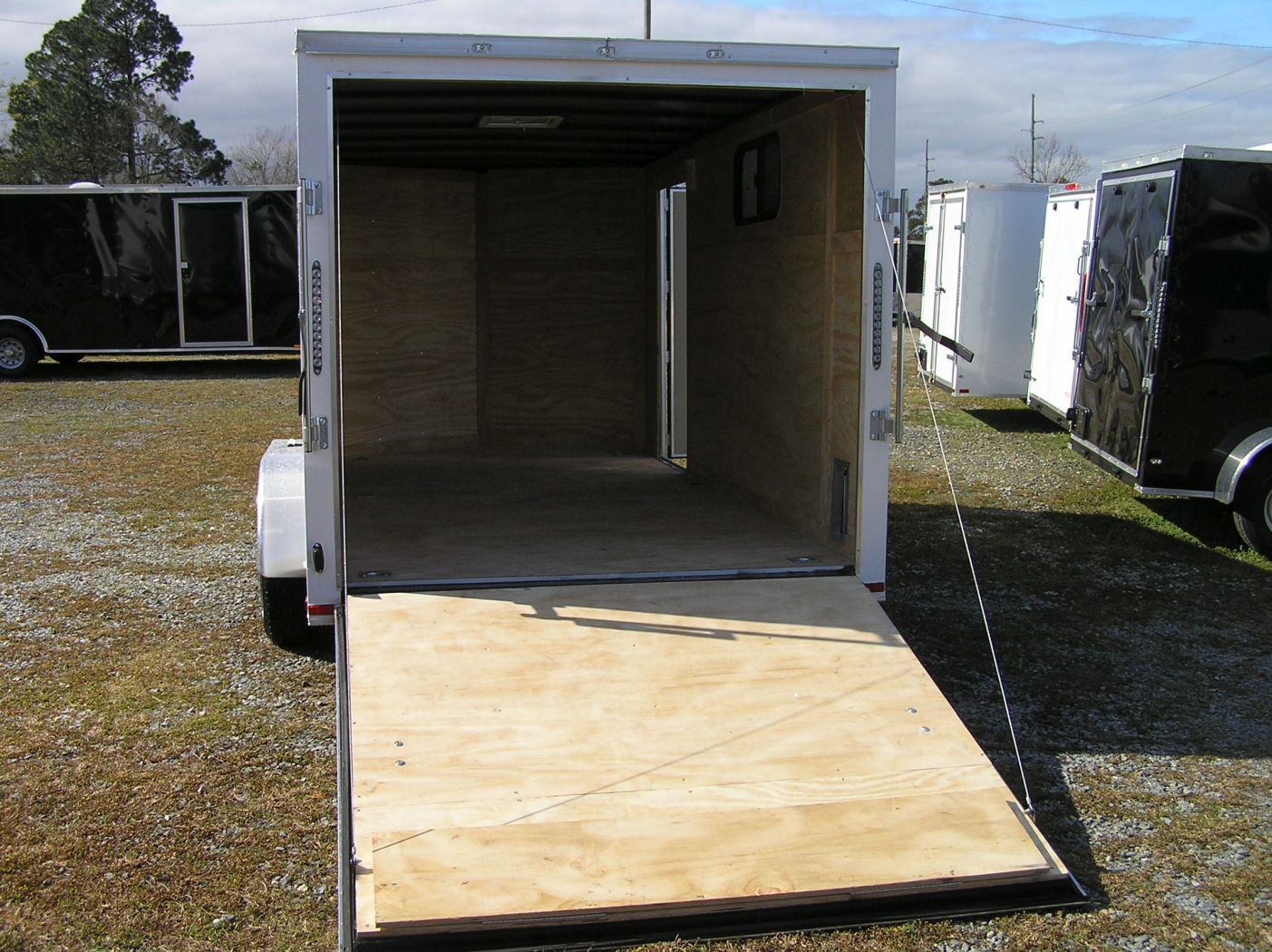 BQ 7x14TA2L Wh R RV Options 7465 Rear Open