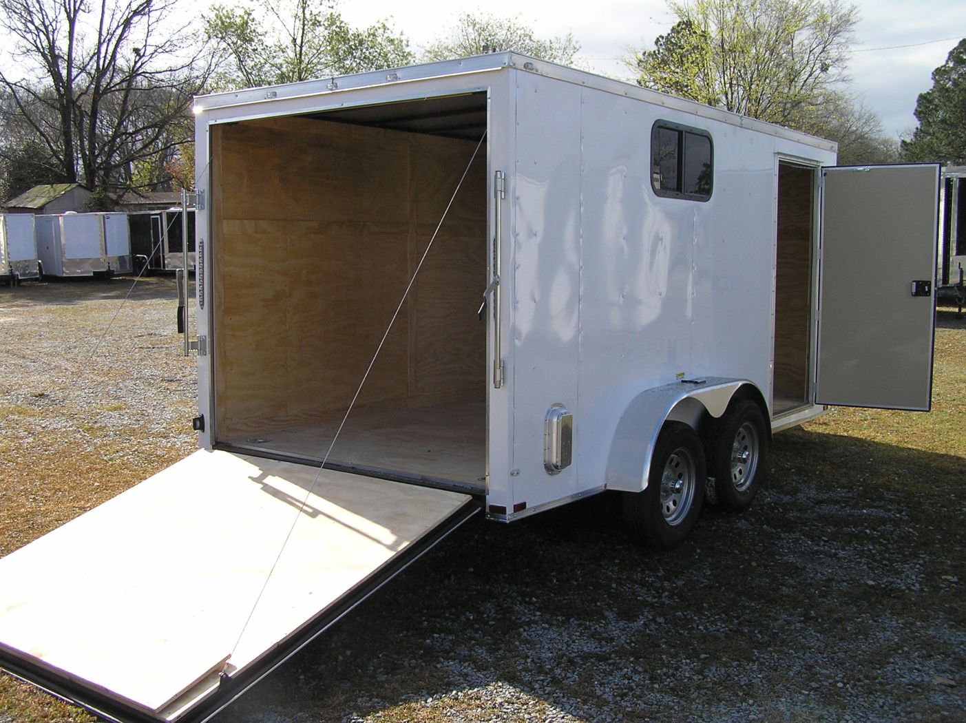 BQ 7x14TA2L Wh R RV Options 7465 Rear Right Open