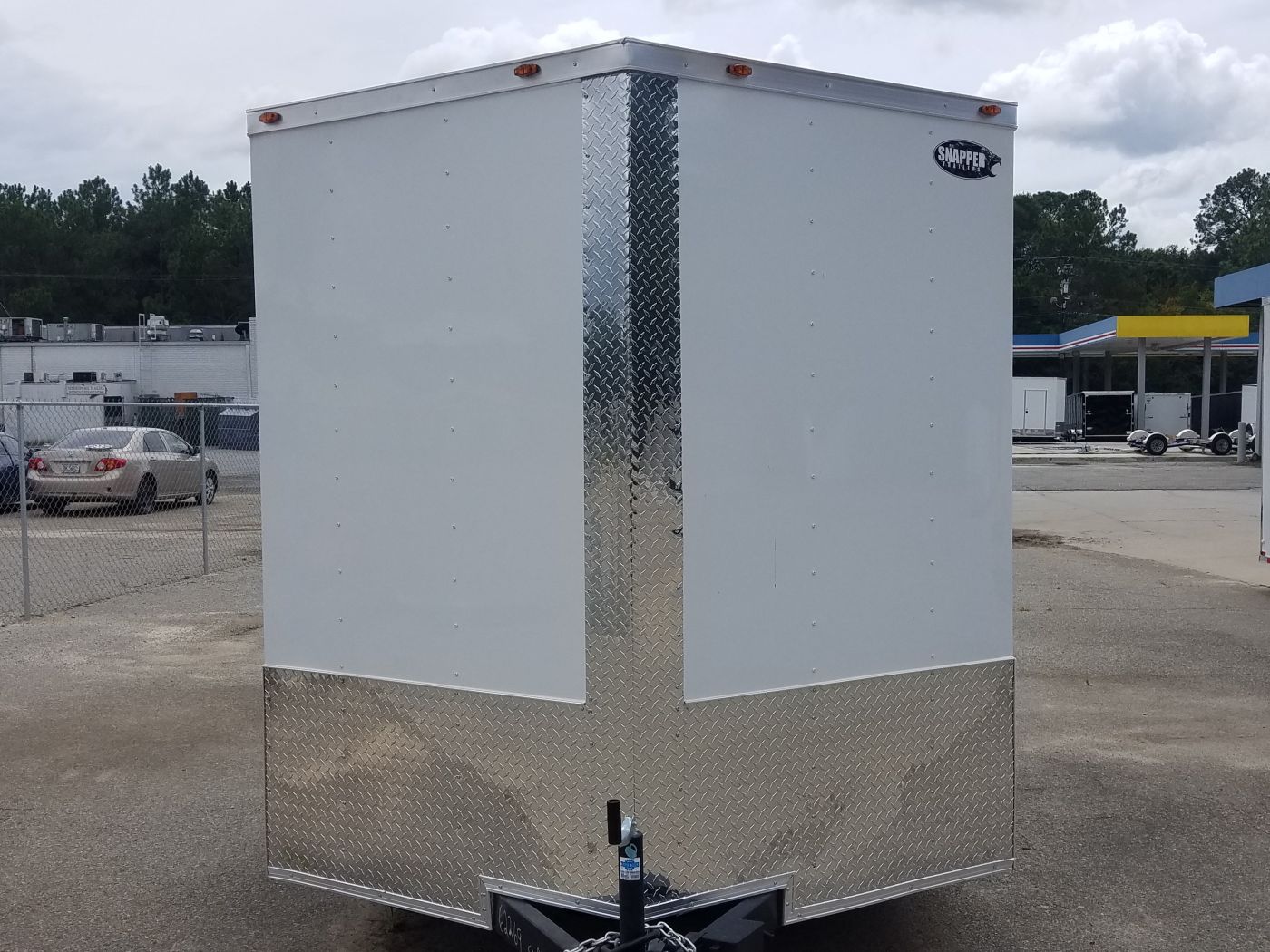 Freedom Trailers 7x16 TA Trailer - White, Ramp, Side Door, Extra Height - Image 16