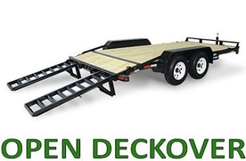 Open Deckover Trailers