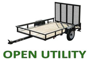 Open Utility Trailers