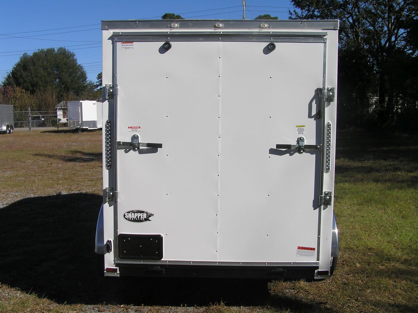 Quality Cargo 6x12 TA Trailer - White, Ramp, Side Door, Extra Height - Image 7