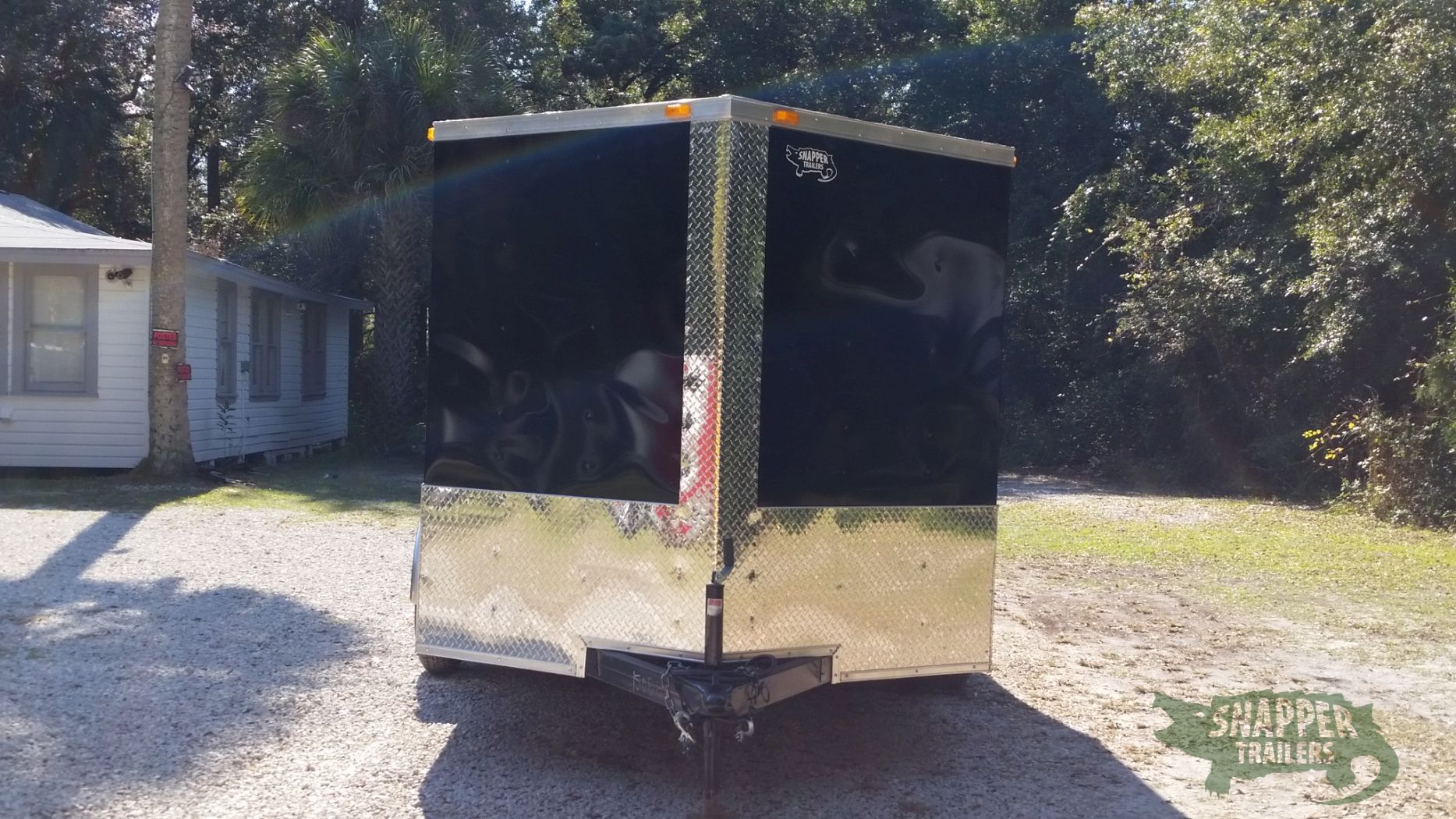 South Georgia Cargo 7x12 TA Trailer - Black, Ramp, Side Door - Image 13