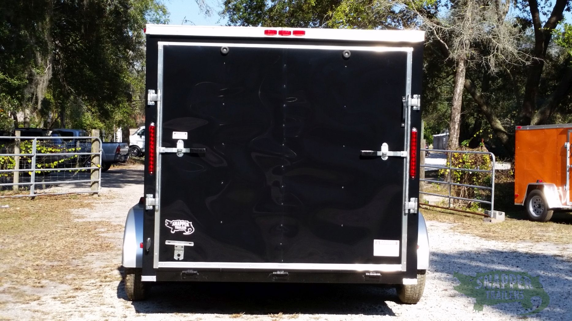 South Georgia Cargo 7x12 TA Trailer - Black, Ramp, Side Door - Image 7